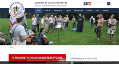Desktop Screenshot of odnowa.diecezja.waw.pl