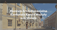 Desktop Screenshot of muzeumkra.diecezja.pl