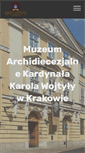 Mobile Screenshot of muzeumkra.diecezja.pl