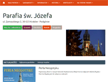 Tablet Screenshot of jozef.diecezja.pl