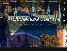 Tablet Screenshot of diecezja.gda.pl
